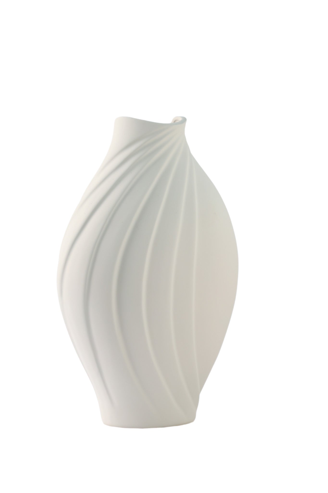 Large Swirl Decorative Vase