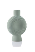 Large Shell-Textured Decorative Vase