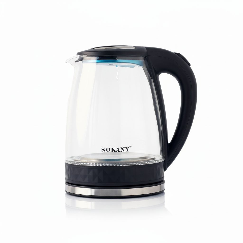Sokany Glass Kettle (SK1045)